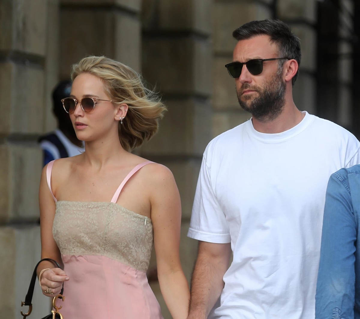 Jennifer Lawrence And Cooke Maroney Hold Hands In Paris