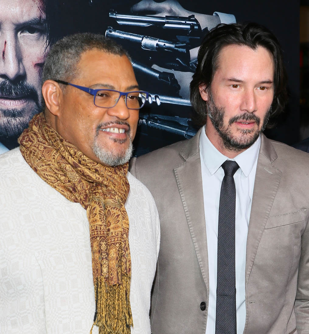 In 'John Wick: Chapter 2,' Keanu Reeves and Laurence Fishburne are back  together after all these years - Los Angeles Times