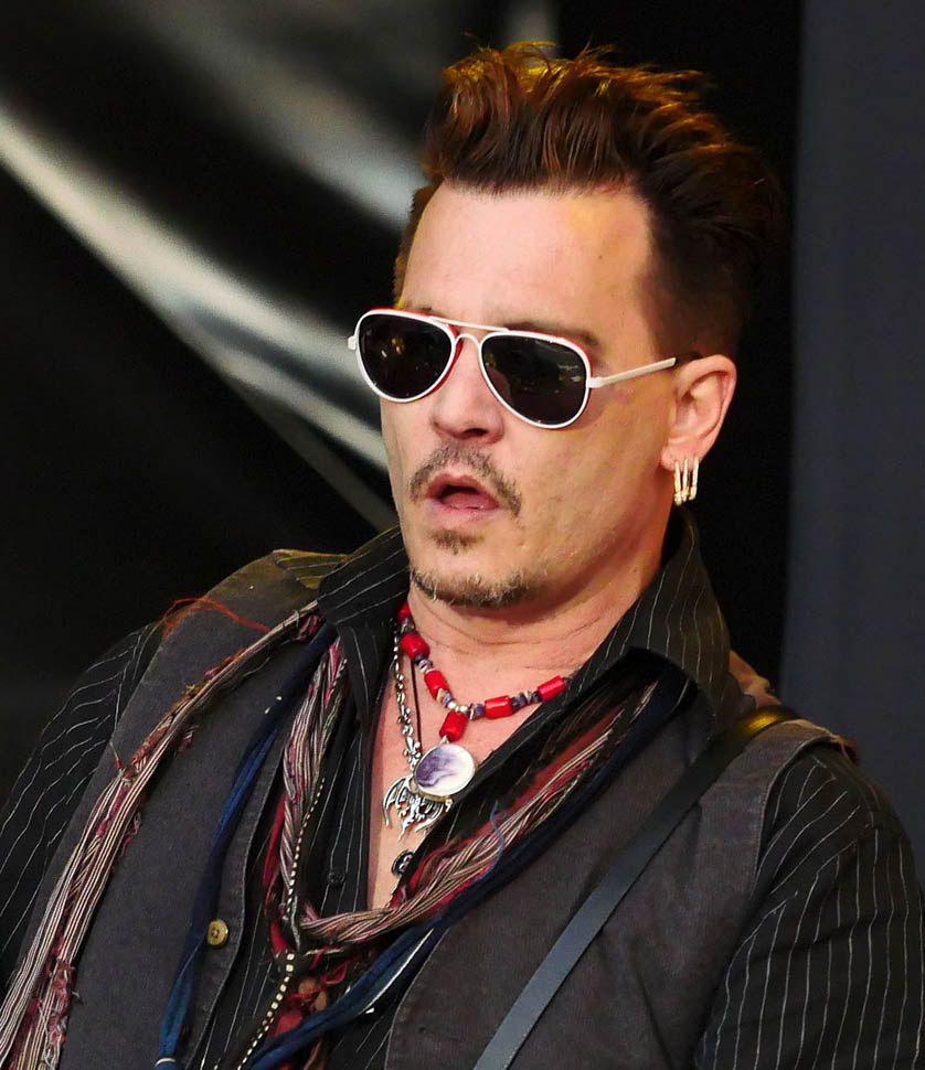 Johnny Depp photographed in Denmark after concert reportedly getting ...
