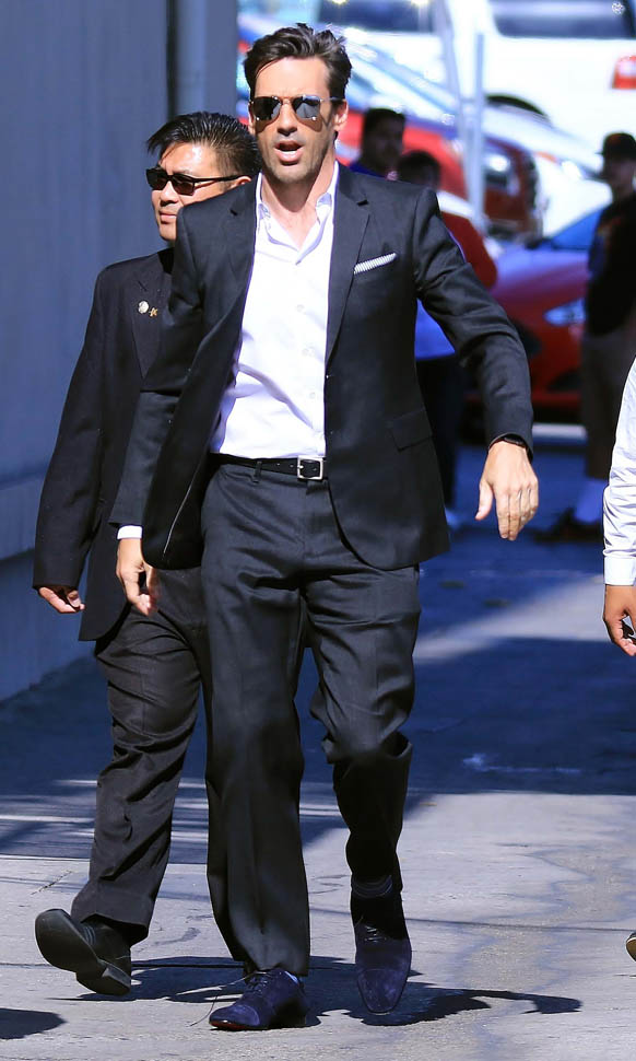 Jon Hamm looks great at Jimmy Kimmel|Lainey Gossip Entertainment Update