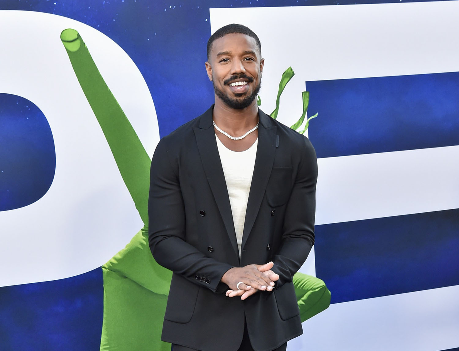 Michael B. Jordan Flew Solo At The Nope Premiere After Recent Break-Up, But  Shared Sweet Moments With Daniel Kaluuya And Jordan Peele