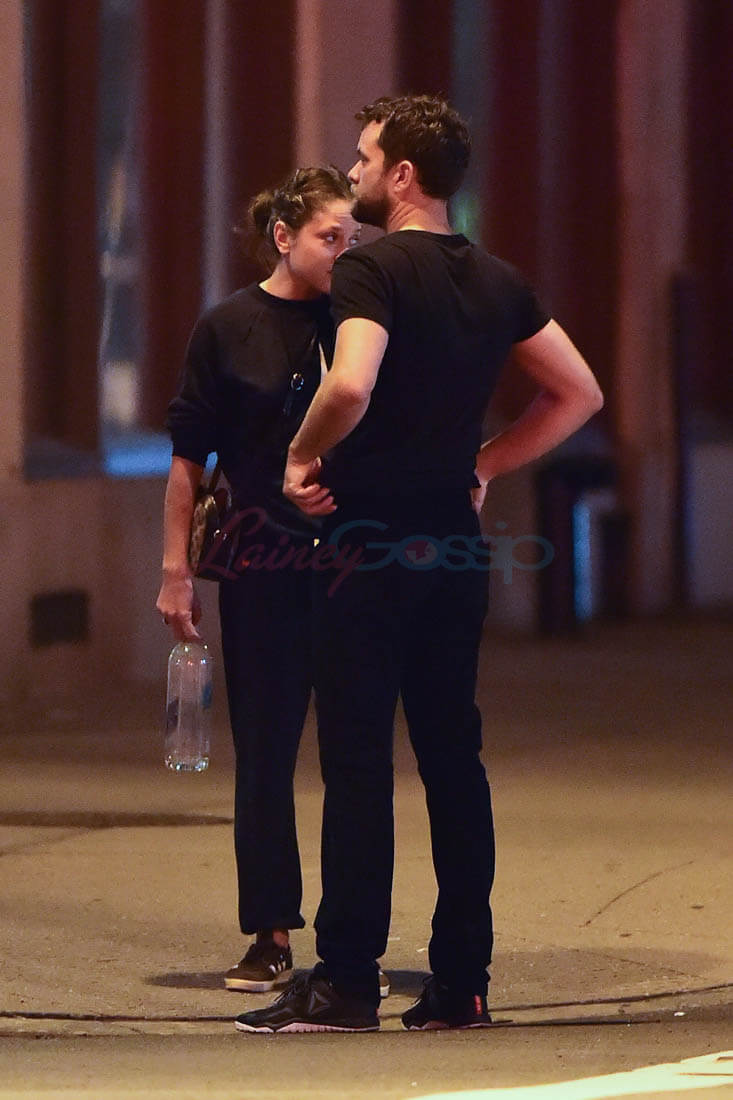 Joshua Jackson And Margarita Levieva Out For A Walk Together In New York