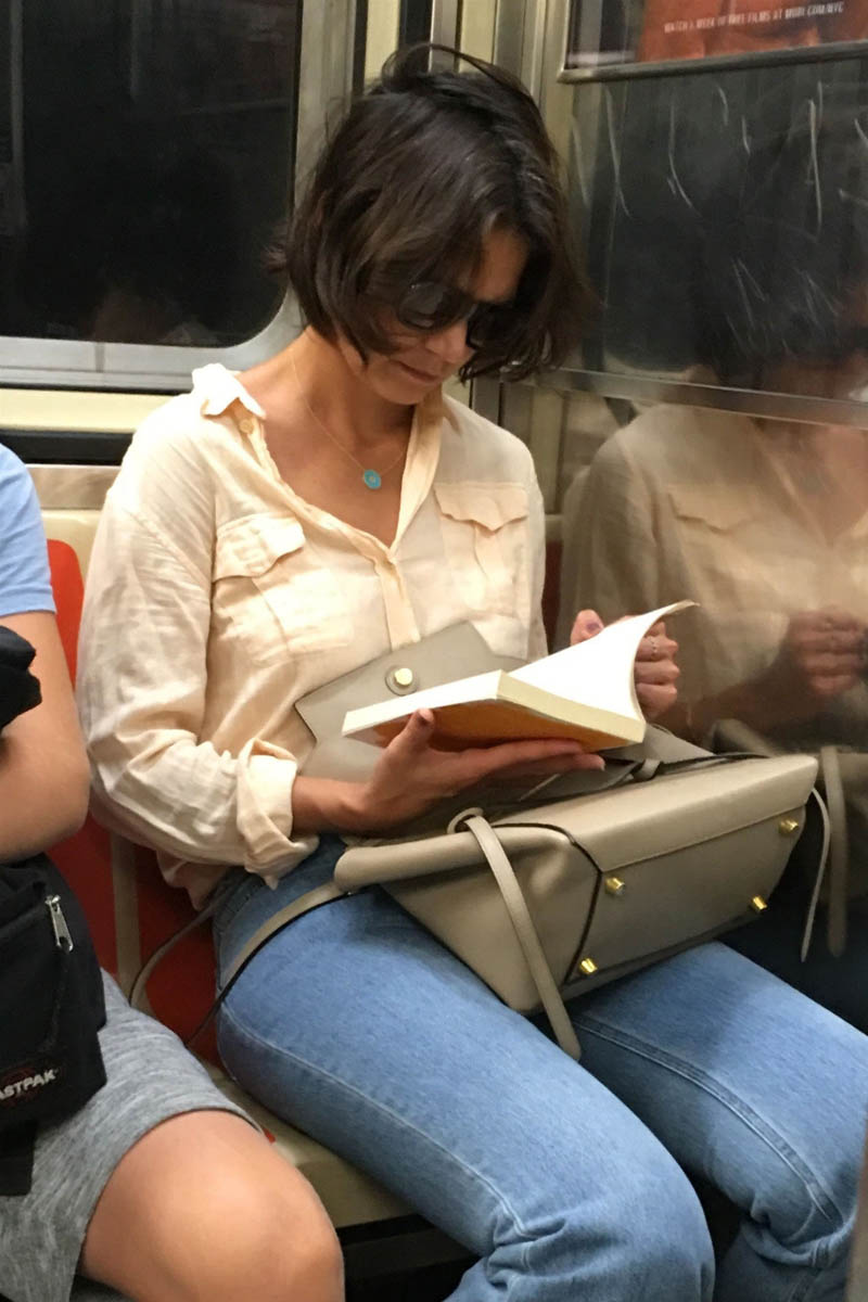 Katie Holmes Is Able to Take the Subway with Much Greater Ease Than Jay-Z