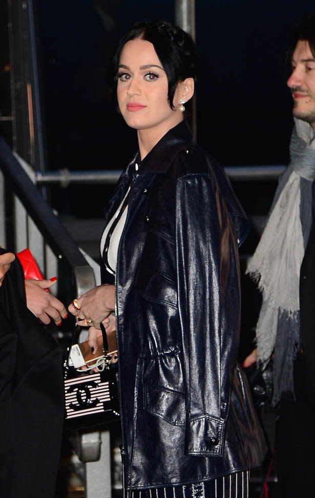 Katy Perry at Chanel cruise party with Karl Lagerfeld, Dakota Johnson ...