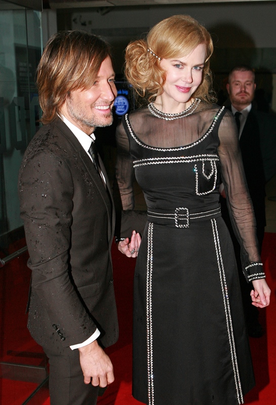 Nicole Kidman and Keith Urban at Paddington London 