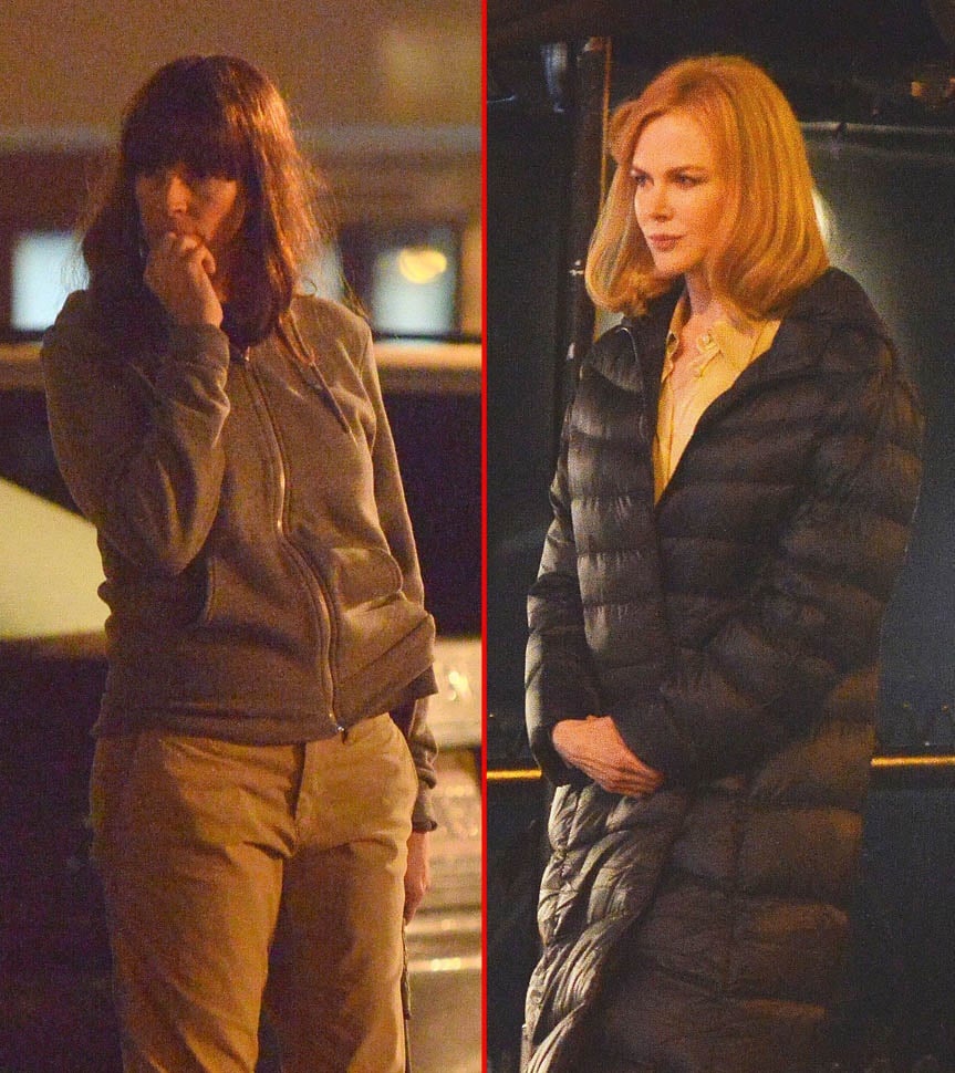 Julia Roberts And Nicole Kidman On The Set Of The Secret In Their Eyes