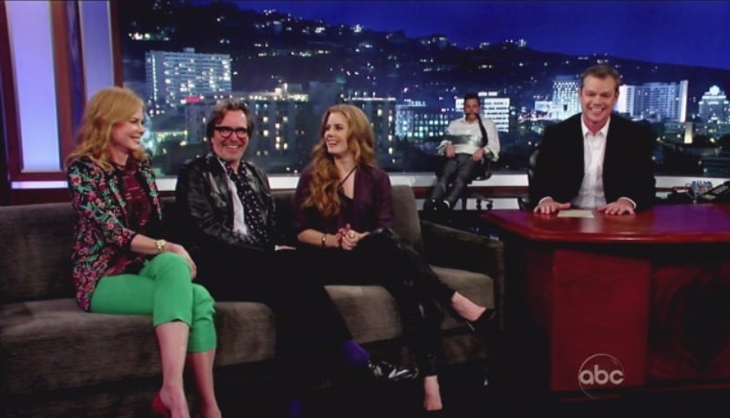 Nicole Kidman humps Jimmy Kimmel for Matt DamonLainey 