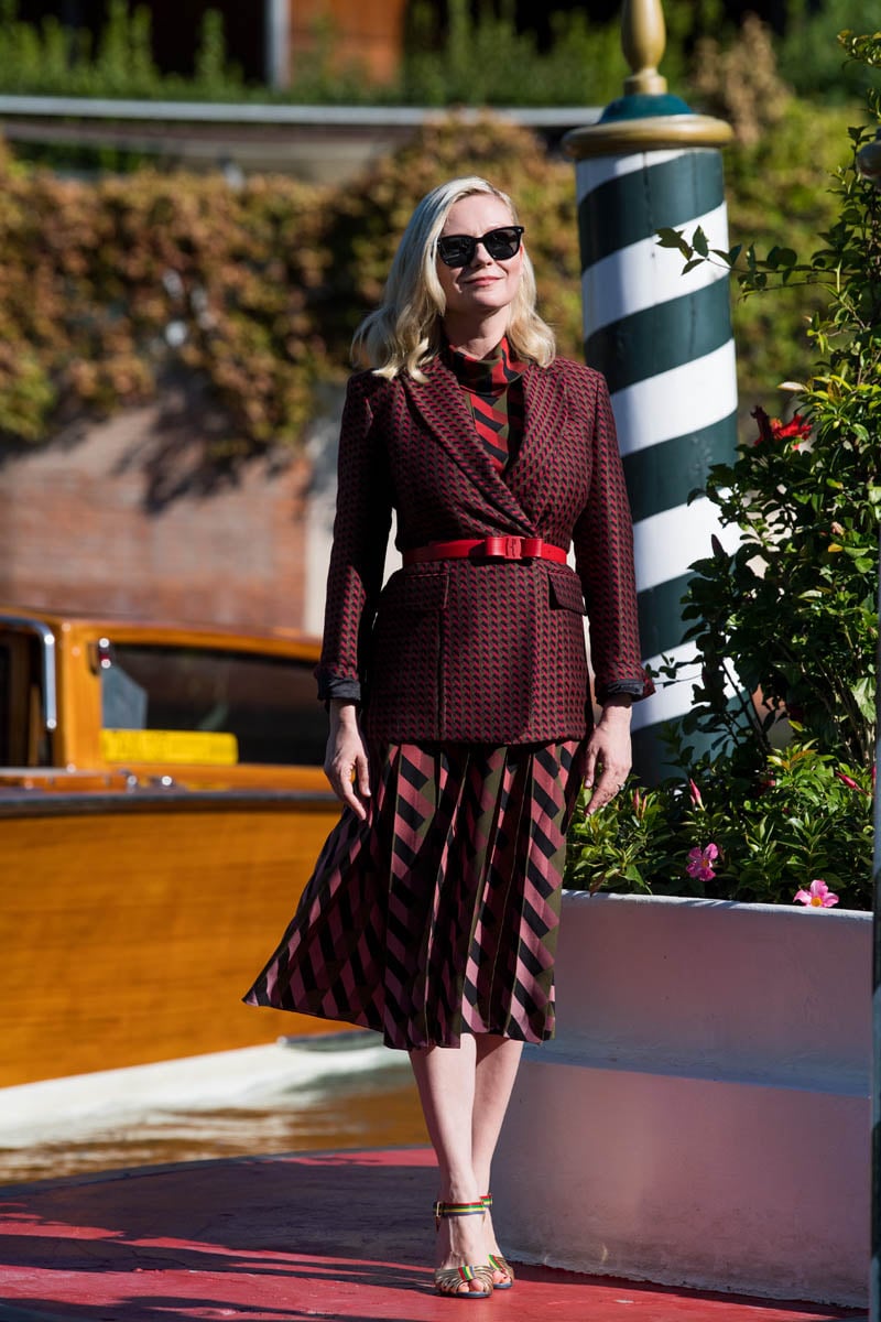 Kirsten Dunst Styled Beautifully In Another Outstanding Outfit During The Venice Film Festival