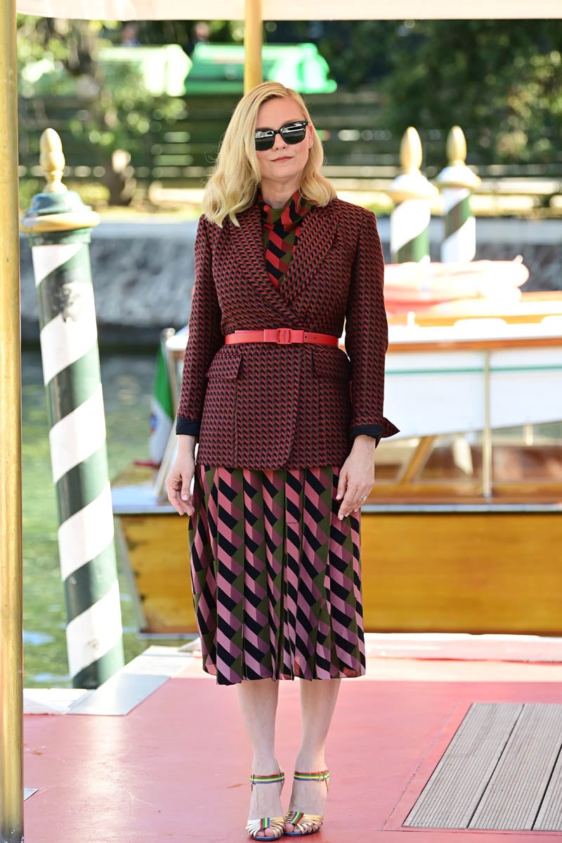 Kirsten Dunst Styled Beautifully In Another Outstanding Outfit During The Venice Film Festival