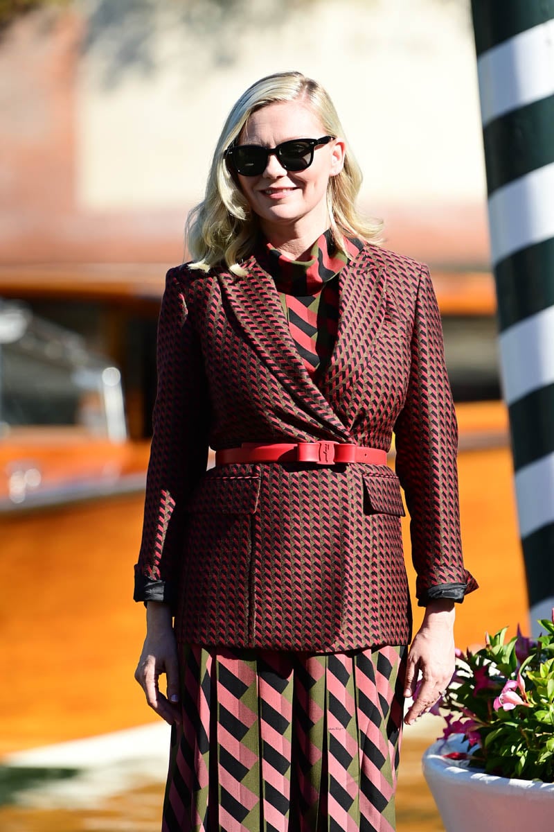 Kirsten Dunst Styled Beautifully In Another Outstanding Outfit During The Venice Film Festival