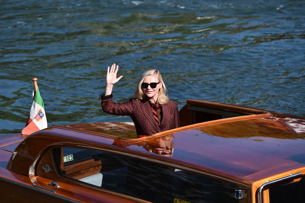 Kirsten Dunst Styled Beautifully In Another Outstanding Outfit During The Venice Film Festival