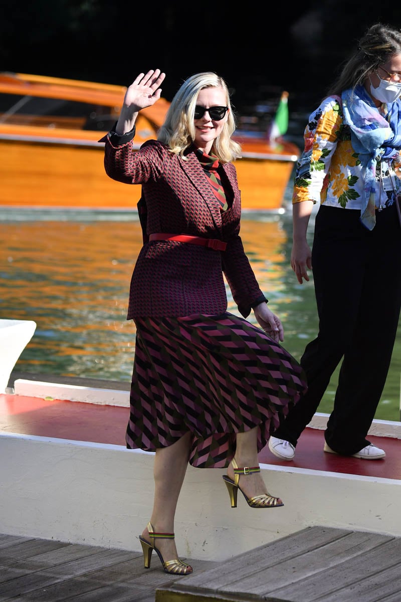 Kirsten Dunst Styled Beautifully In Another Outstanding Outfit During The Venice Film Festival