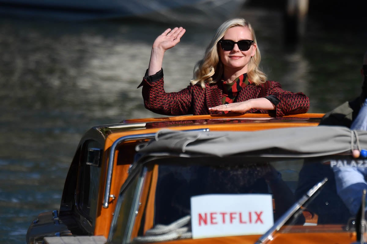 Kirsten Dunst Styled Beautifully In Another Outstanding Outfit During The Venice Film Festival