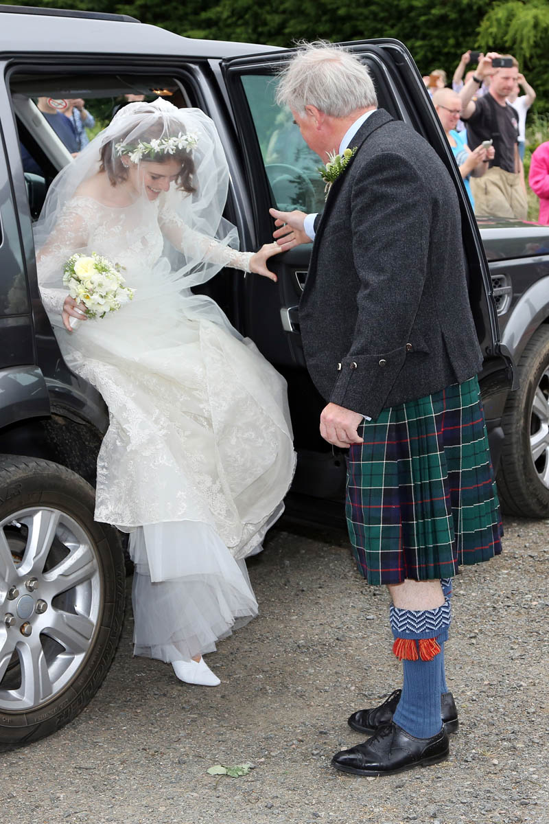 Kit Harington and Rose Leslie get married in Scotland