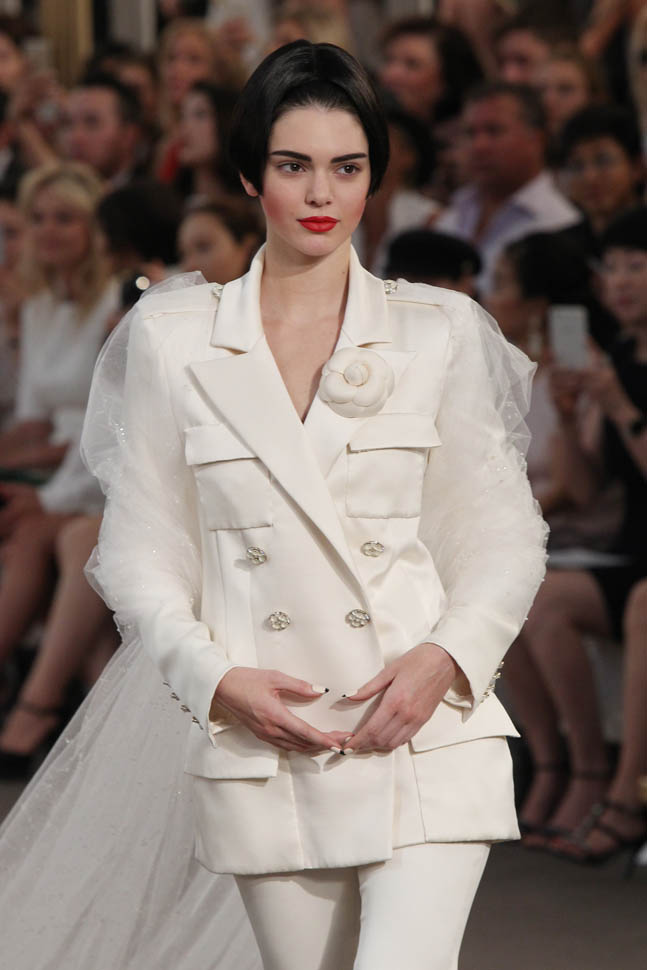 Kristen Stewart and Julianne Moore at Paris Fashion Week for Chanel ...