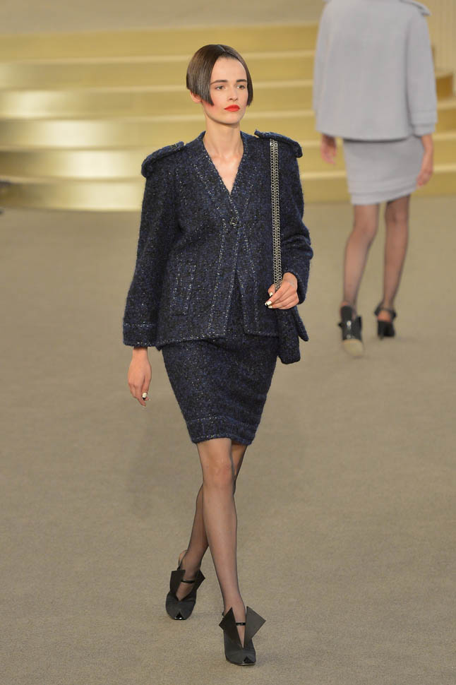 Kristen Stewart and Julianne Moore at Paris Fashion Week for Chanel ...