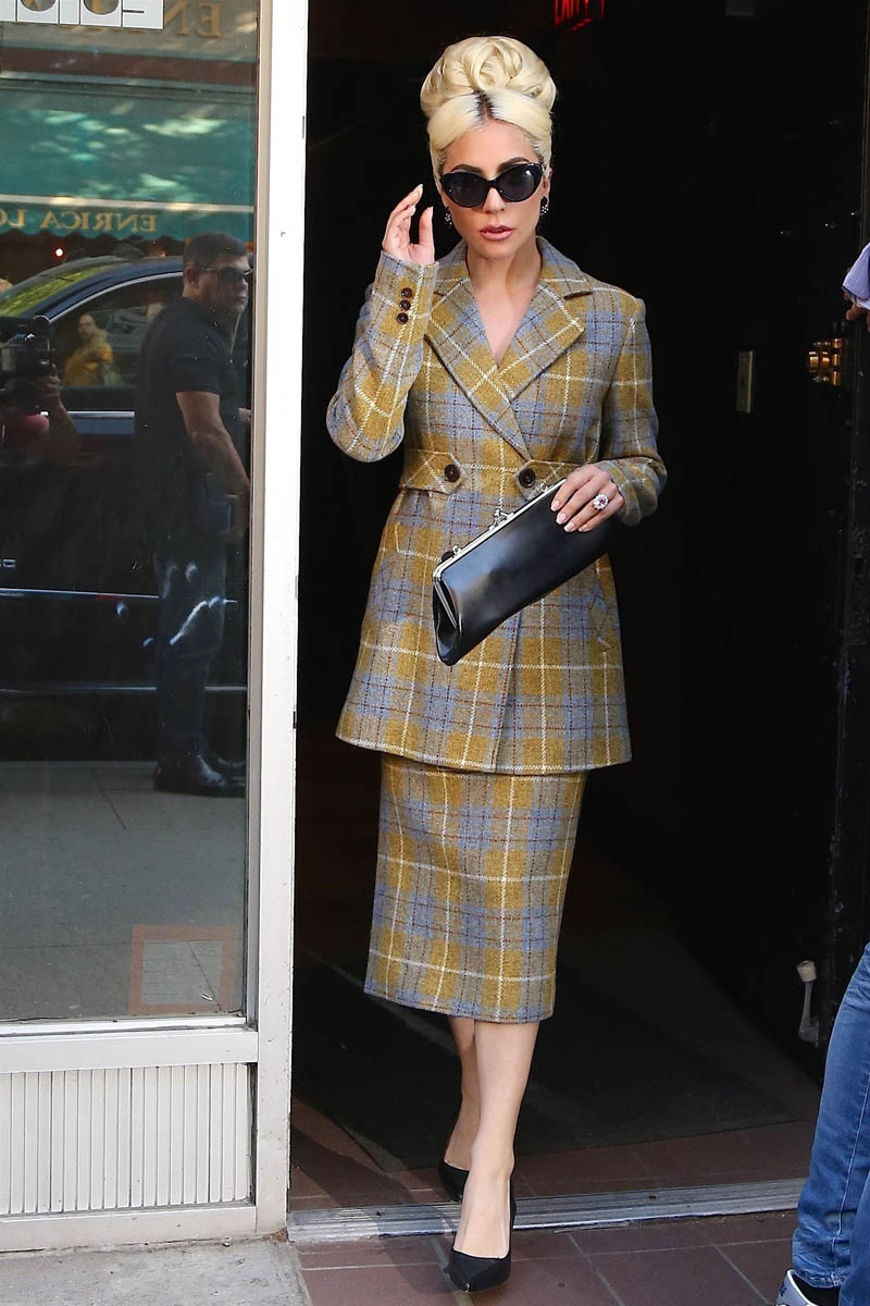 Lady Gaga steps out in New York in multiple outfits