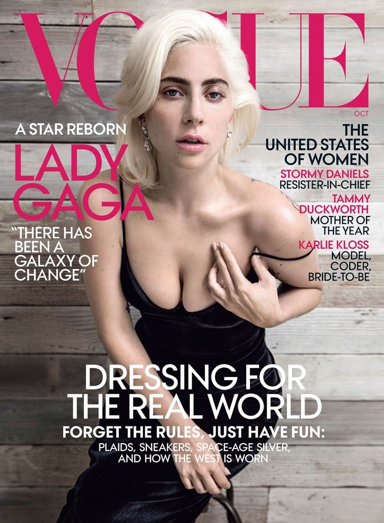 Lady Gaga In Full Movie Star Mode For Vogue S 73 Questions