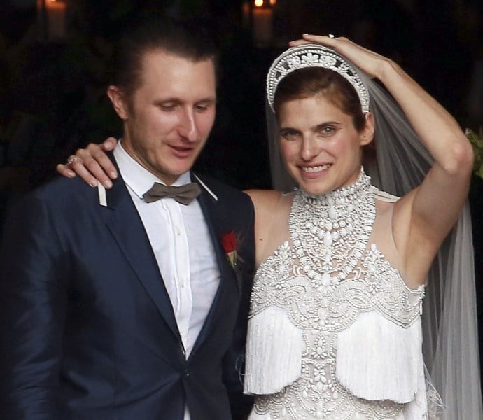 Lake bell 2025 wedding dress