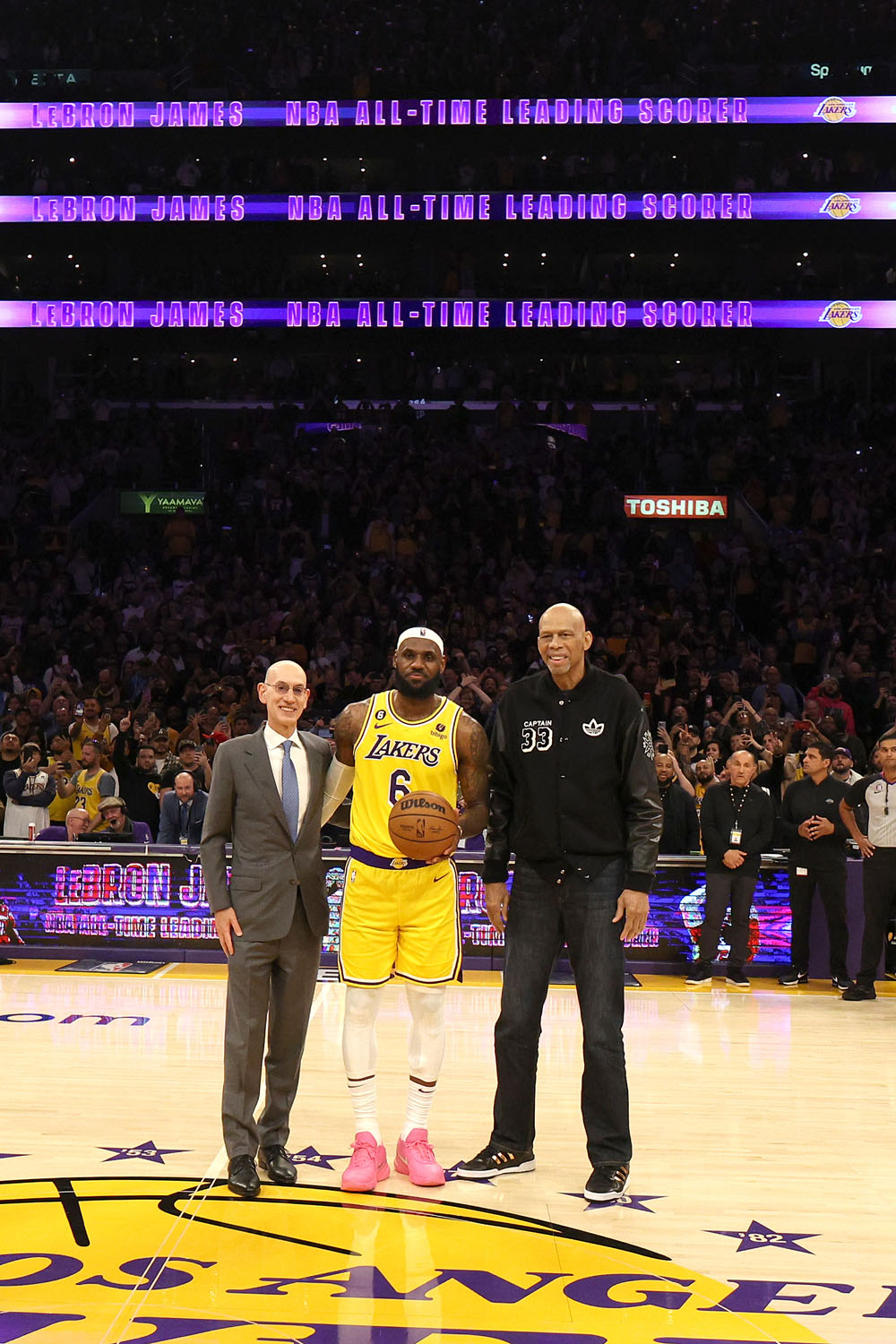 Lebron James Tribute Special Jersey La Lakers Kareem Abdul-Jabbar NBA –  Sport Club Memories