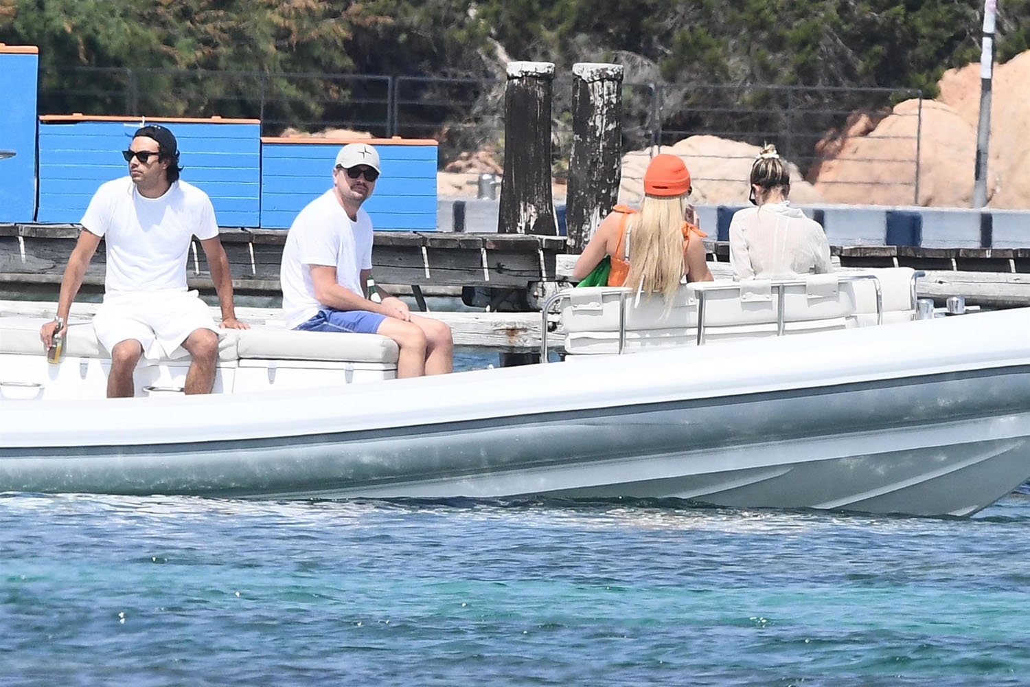 Tobey Maguire joins Leonardo DiCaprio aboard luxury yacht in St Barths