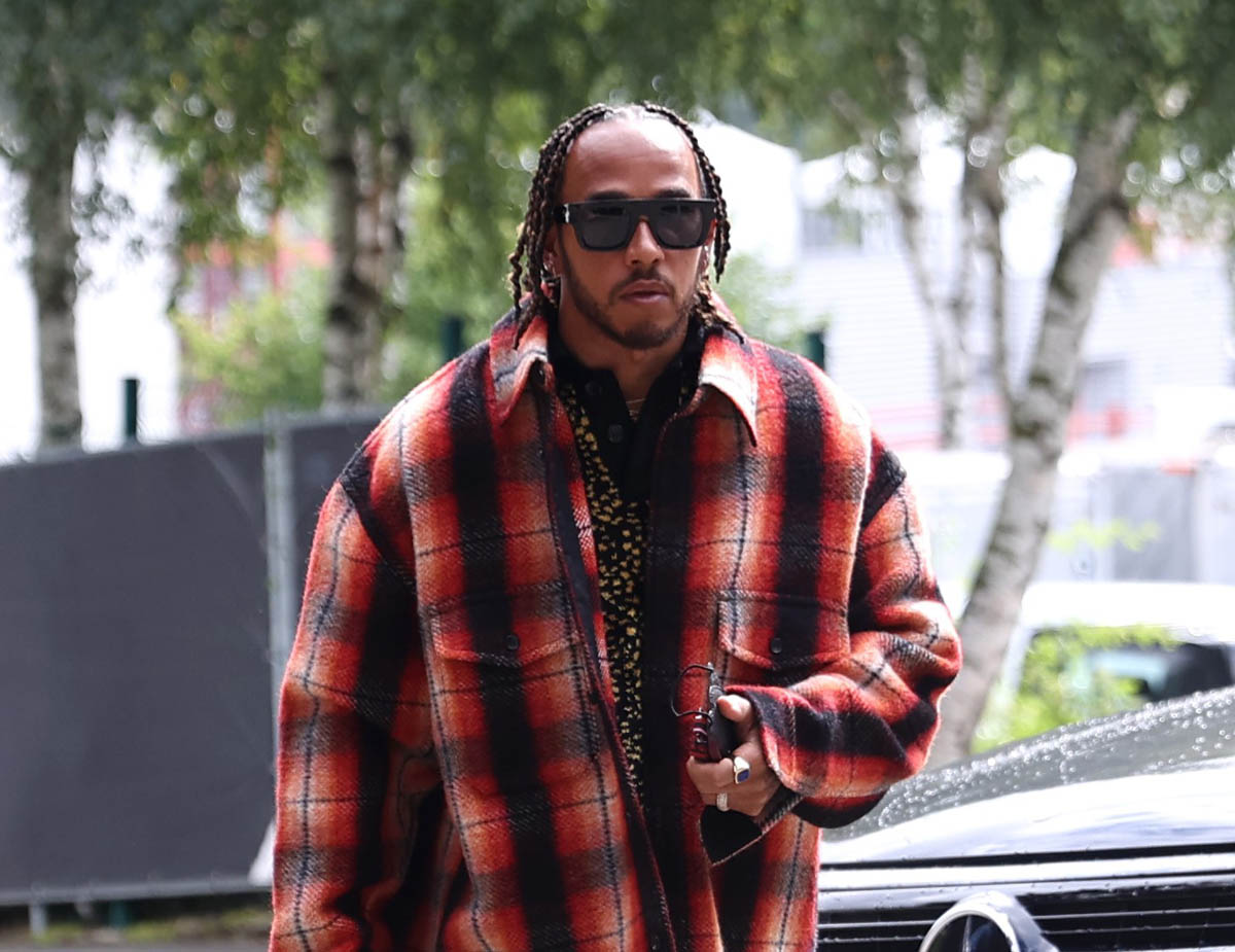Lewis Hamilton Brings His Fashionable Style to F1's Belgian Grand
