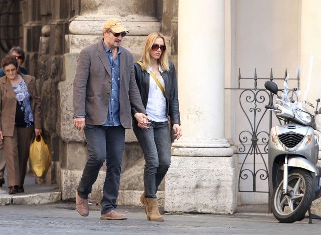 Liam Neeson in Rome with girlfriend Freya St Johnston after Taken 2 ...