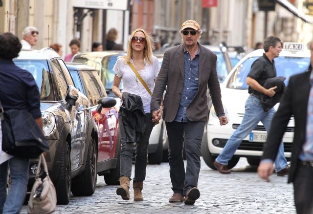 Liam Neeson in Rome with girlfriend Freya St Johnston after Taken 2 ...