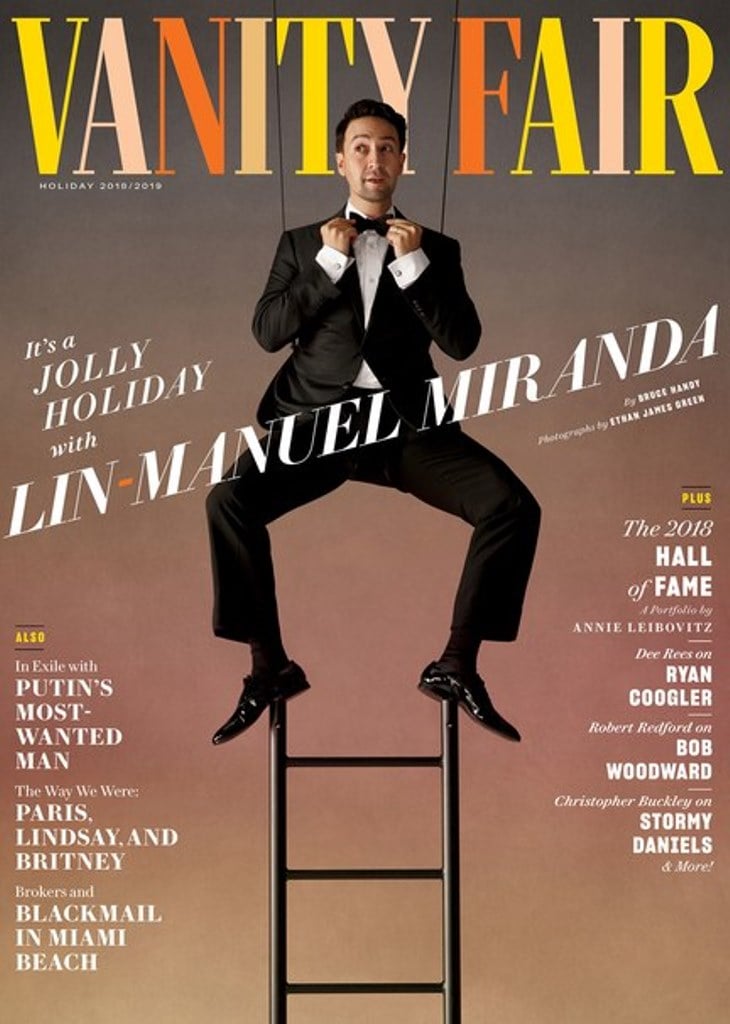 Lin-Manuel Miranda is unexplored in Vanity Fair
