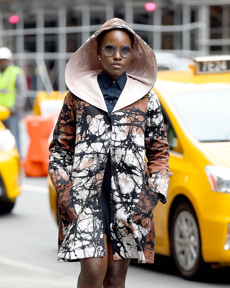 Lupita Nyong'o out in New York as new Star Wars TV spot is released and ...