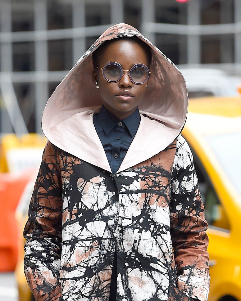 Lupita Nyong'o out in New York as new Star Wars TV spot is released and ...