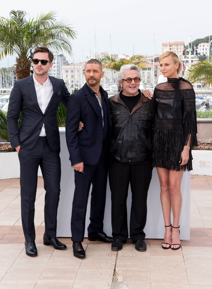 Tom Hardy, Charlize Theron, Nicholas Hoult at Mad Max Cannes photo call ...