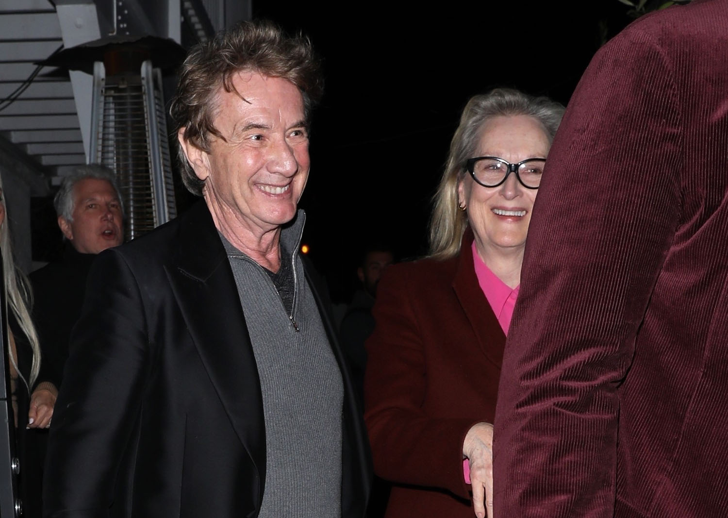 Meryl Streep And Martin Short S Dinner Date At Giorgio Baldi Isn T   Martin Meryl 23feb24 0001 