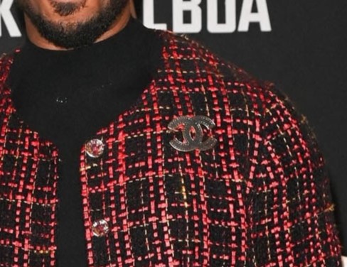 Michael B Jordan promotes Creed III in Paris in Chanel and there