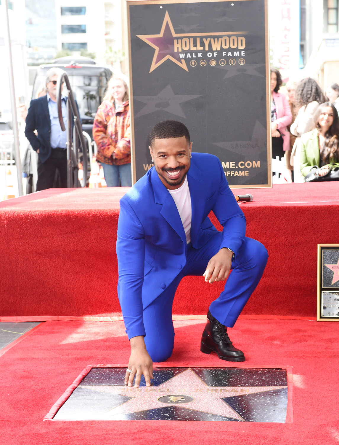 Michael B. Jordan honored by Majors, Coogler at Walk of Fame - Los