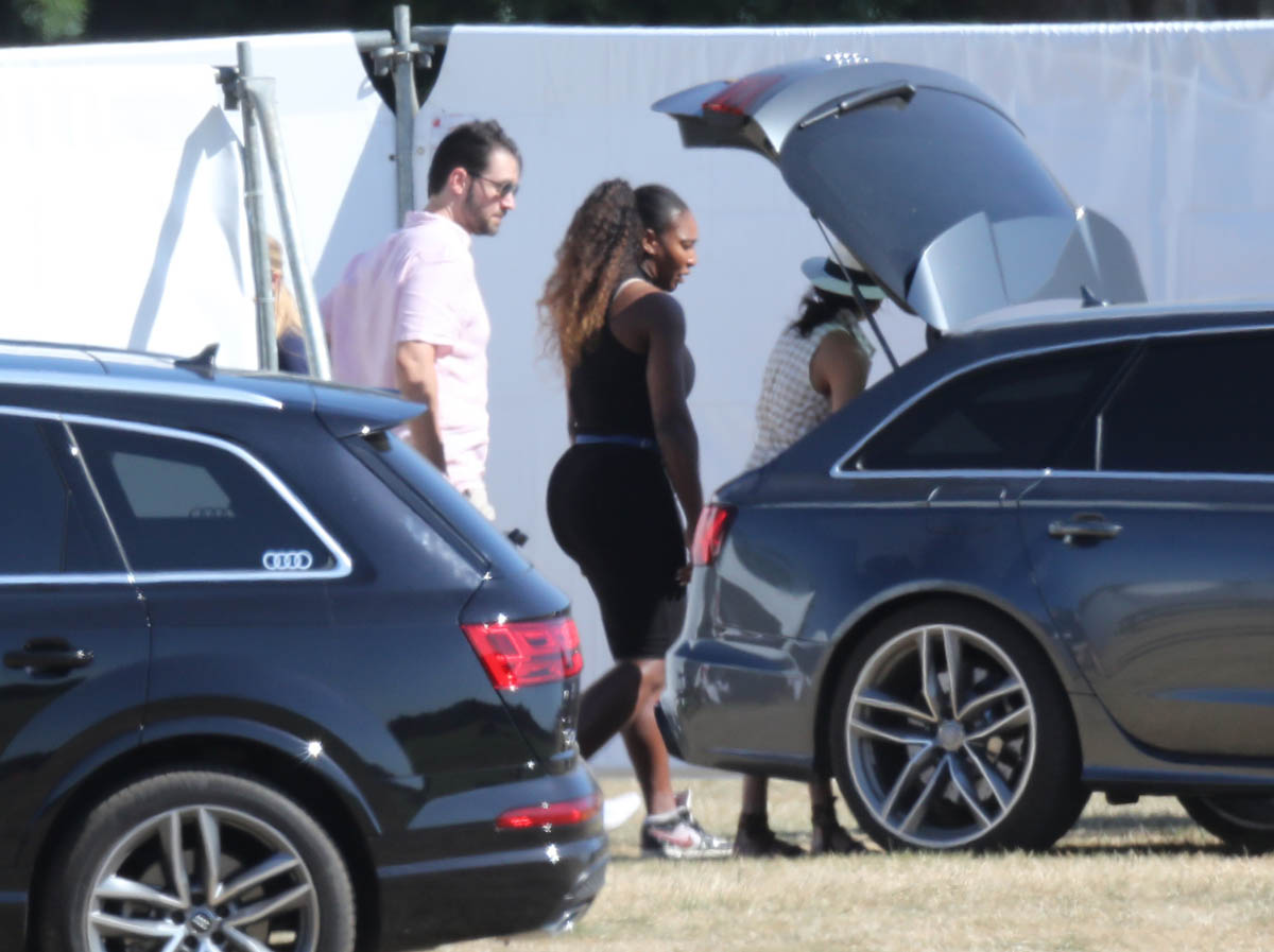 Meghan Markle and Serena Williams attend Prince Harry's Audi Polo Challenge1200 x 897
