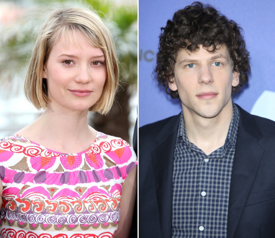 Mia Wasikowska dating Jesse Eisenberg|Lainey Gossip Entertainment Update