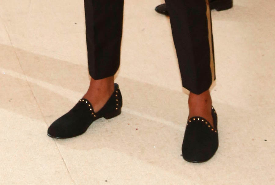 Michael B Jordan's short pants at the 2016 MET Gala