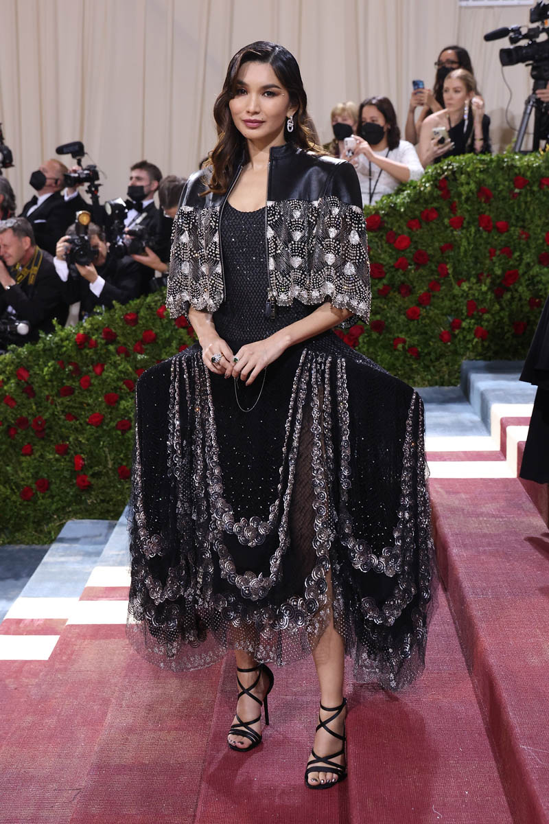 NEW YORK, NEW YORK - MAY 02: Gemma Chan attend The 2022 Met Gala  Celebrating In America: An Anthology of Fashion at The Metropolitan  Museum of Art on May 02, 2022 in