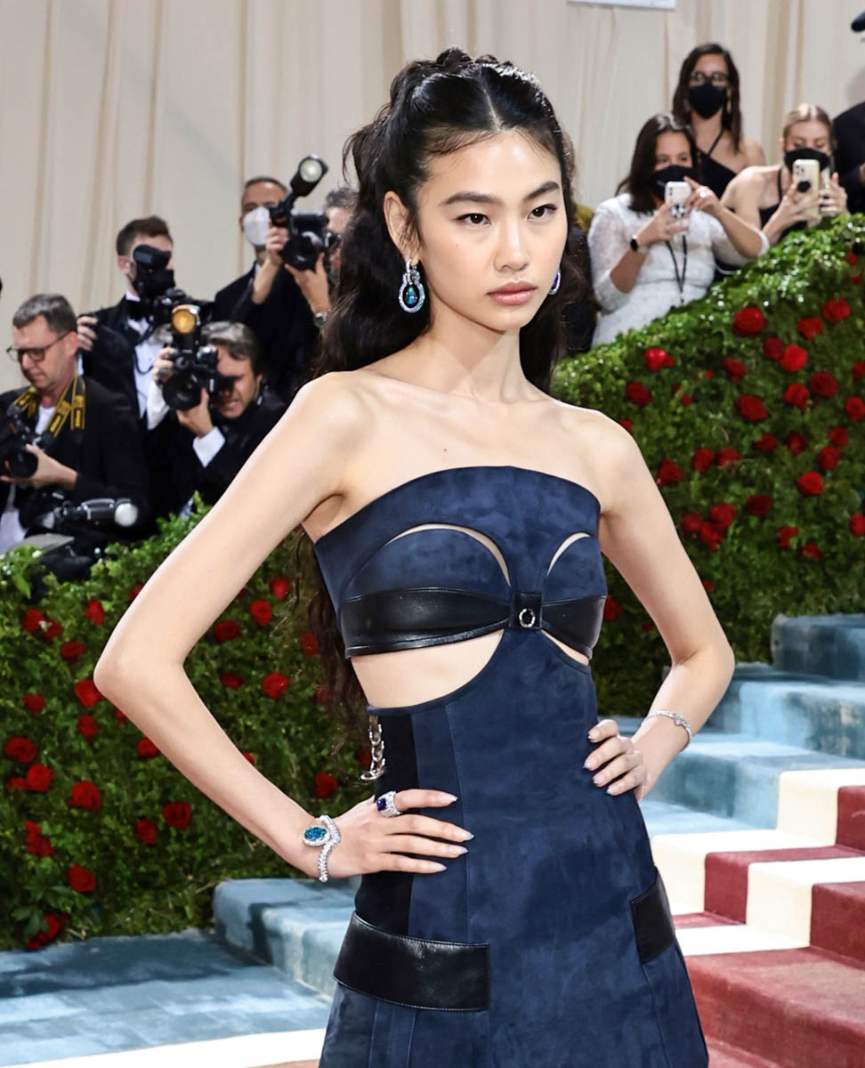 Hoyeon Jung attends The 2022 Met Gala Celebrating In America: An
