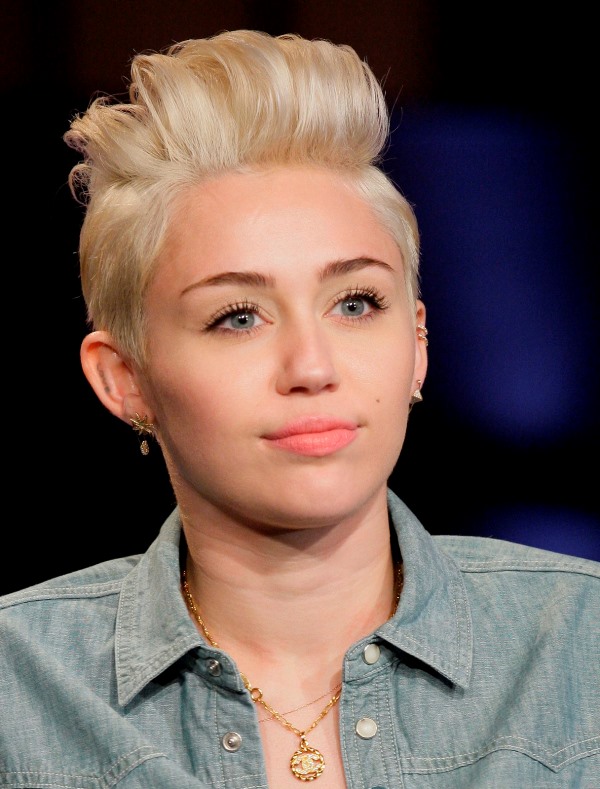 Miley Cyrus with Jay Leno on The Tonight Show last time|Lainey Gossip ...