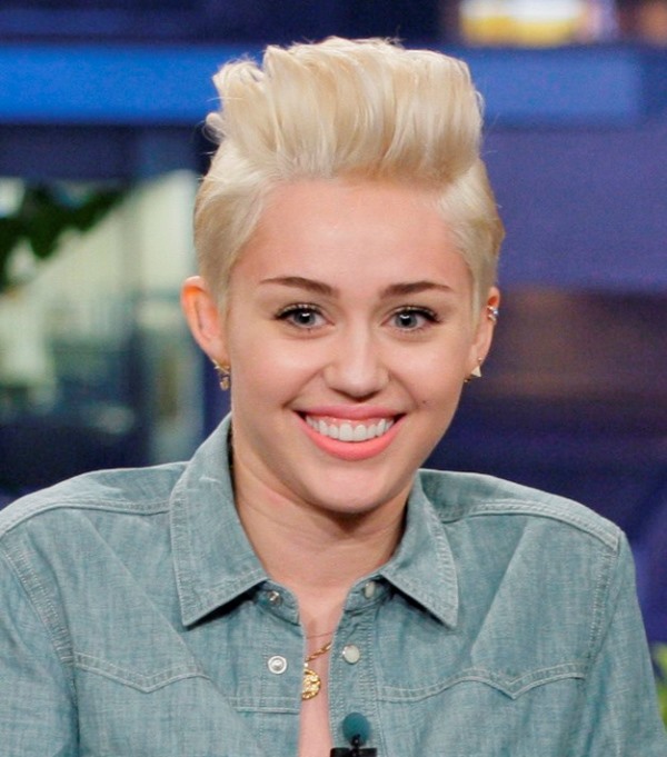 Miley Cyrus with Jay Leno on The Tonight Show last time|Lainey Gossip ...