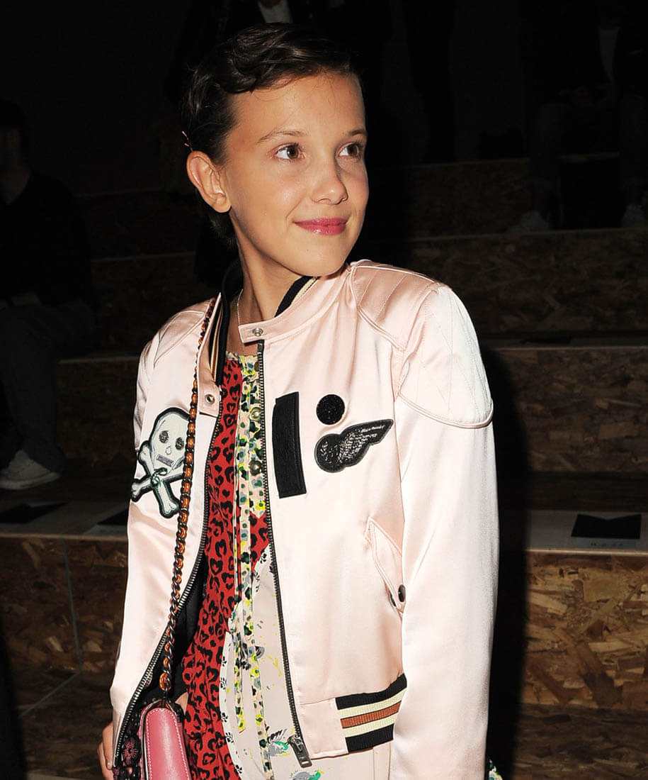 So many feelings for Winona Ryder and Millie Bobby Brown front row at ...