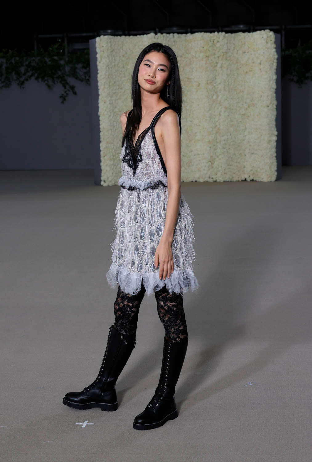 Sequins, leather and more feathers, and Louis Vuitton at the