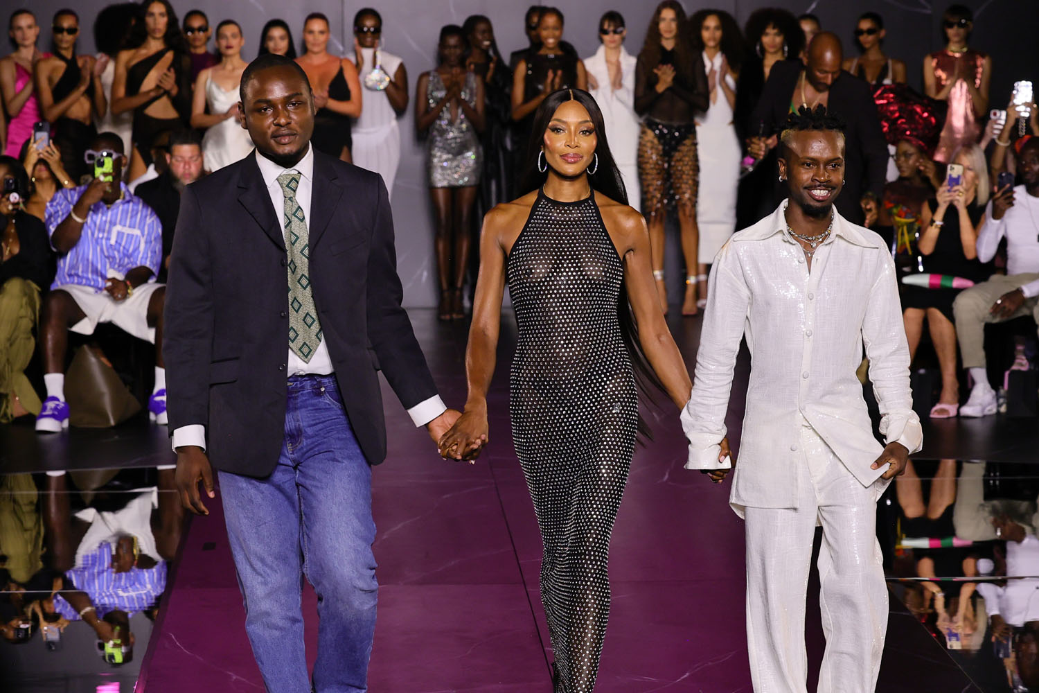Naomi Campbell Kicked Off Fashion Week With Her Pretty Little
