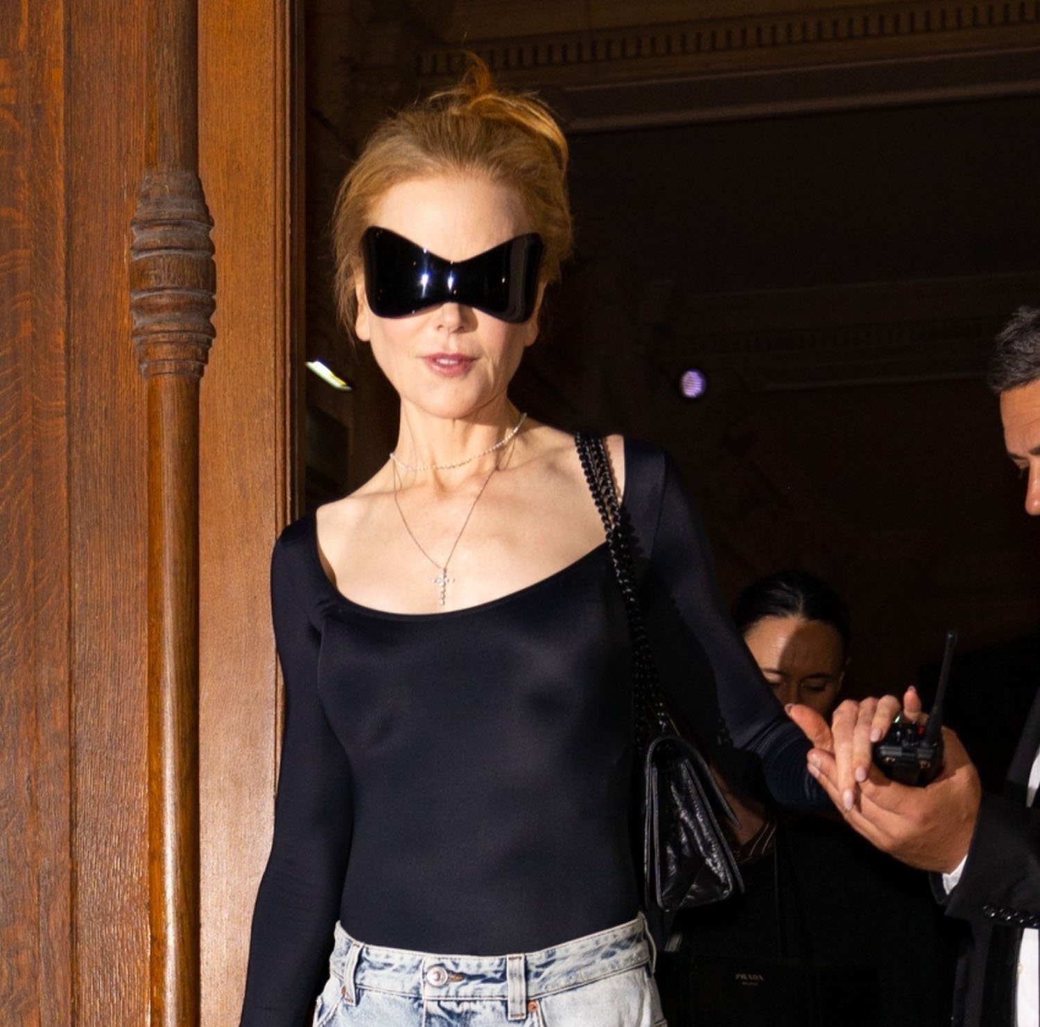Nicole Kidman walks in Balenciaga show at Paris Fashion Week