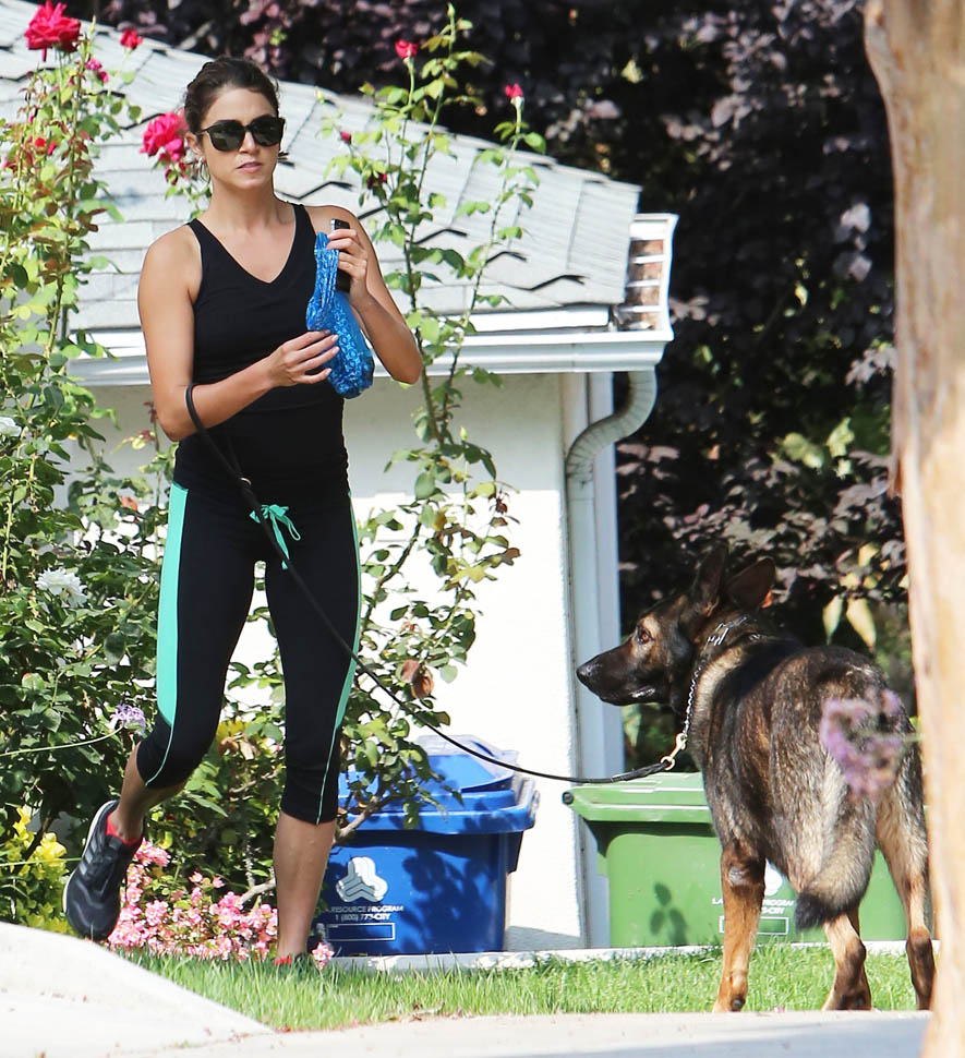 Nikki Reed and Ian Somerhalder go running with their dogs|Lainey Gossip ...
