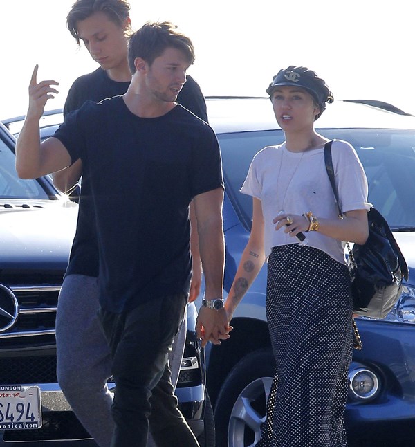 Miley Cyrus and Patrick Schwarzenegger’s Thanksgiving weekend|Lainey ...