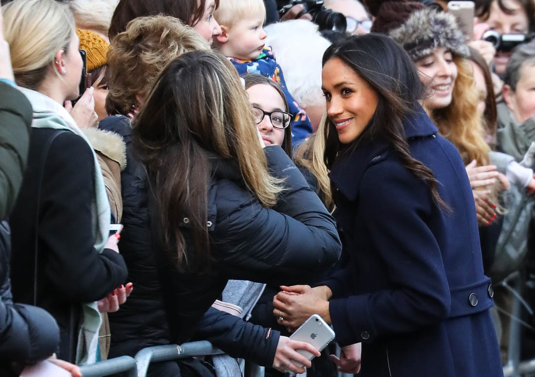 Prince Harry and Meghan Markle make first official public engagement ...