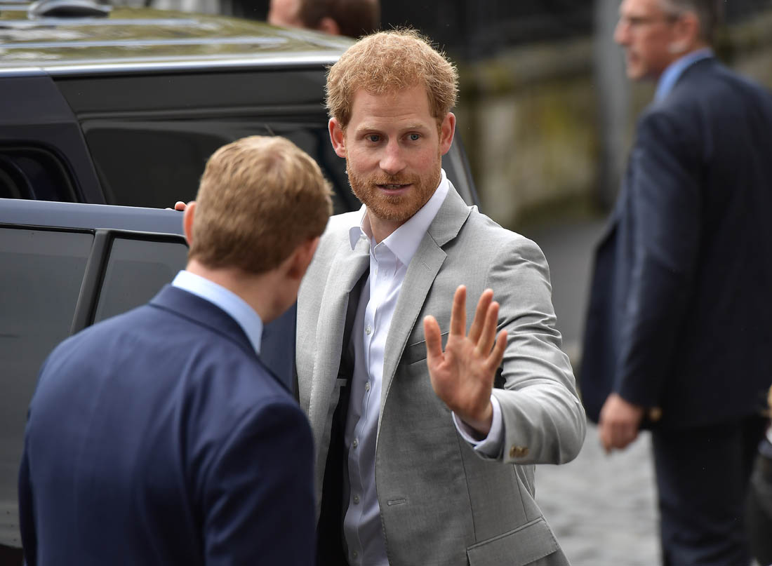 Prince Harry refused to cry in public when his mother died